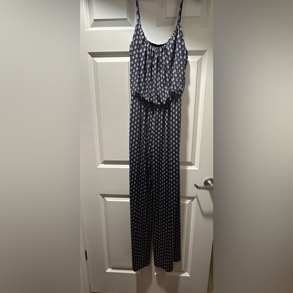 Kaileigh Navy Romper